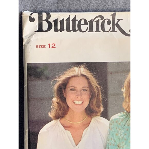 Butterick Misses Blouse Shirt Sewing Pattern Sz 12 5656 - Uncut - Picture 2 of 4